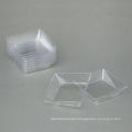 Plastic Dish Disposable Saucer Square Dish Tableware